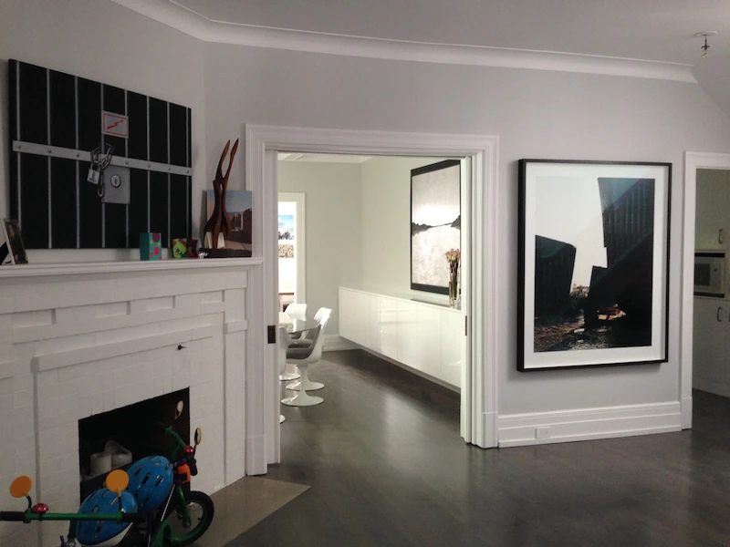 Photo d'une transformation d'intérieur